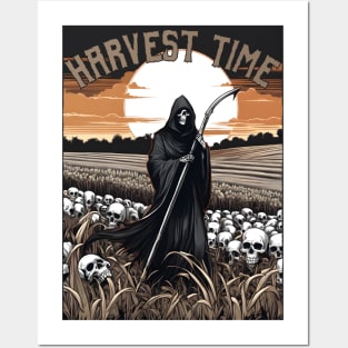 Harvest Time Reaper Posters and Art